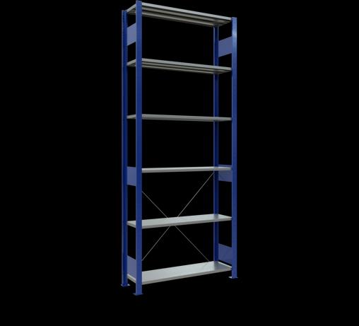 Actual product image Schulte Lagertechnik MULTIplus150 basic racking system with cross braces