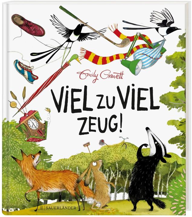 Produktbild Viel zu viel Zeug! (Deutsch, Emily Gravett, 2021)