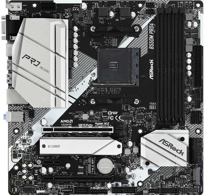 Immagine prodotto AsRock B550M Pro4 (AM4, AMD B550, mATX)