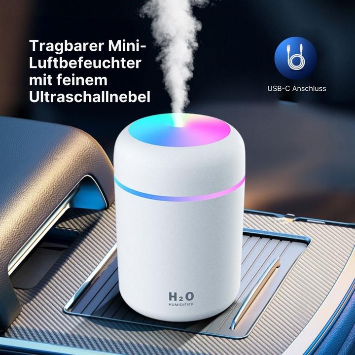 Produktbild Hermex Tragbarer Luftbefeuchter Mini-Luftbefeuchter Ultraschall Diffusor