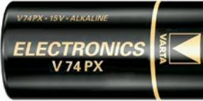 Actual product image Varta Electronics V76PX (1 pcs., SR44, 145 mAh)