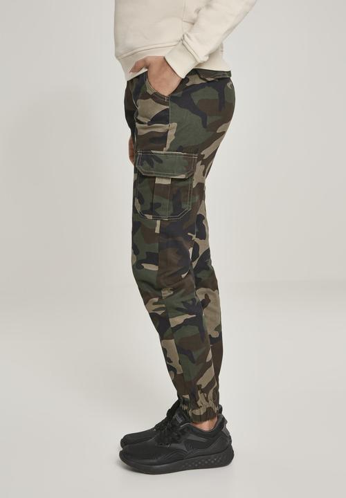 Actual product image Urban Classics Ladies High Waist Camo Cargo Pants (27)