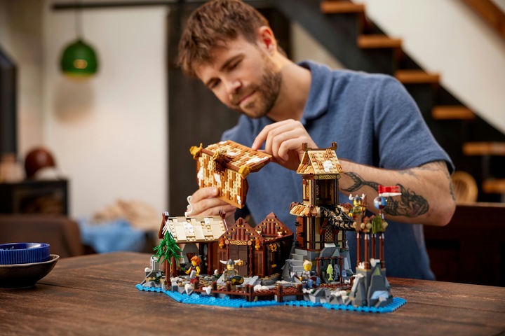 Produktbild LEGO Wikingerdorf (21343, LEGO Ideas, LEGO Seltene Sets)