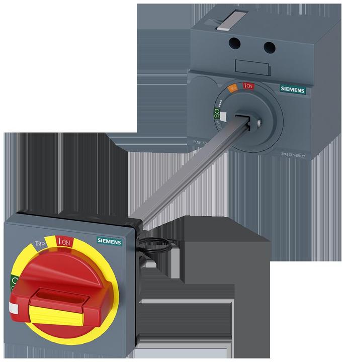 Actual product image Siemens Door coupling-3VA9137-0FK37 Rotary drive Emergency stop NEMA TYPE 1 3R