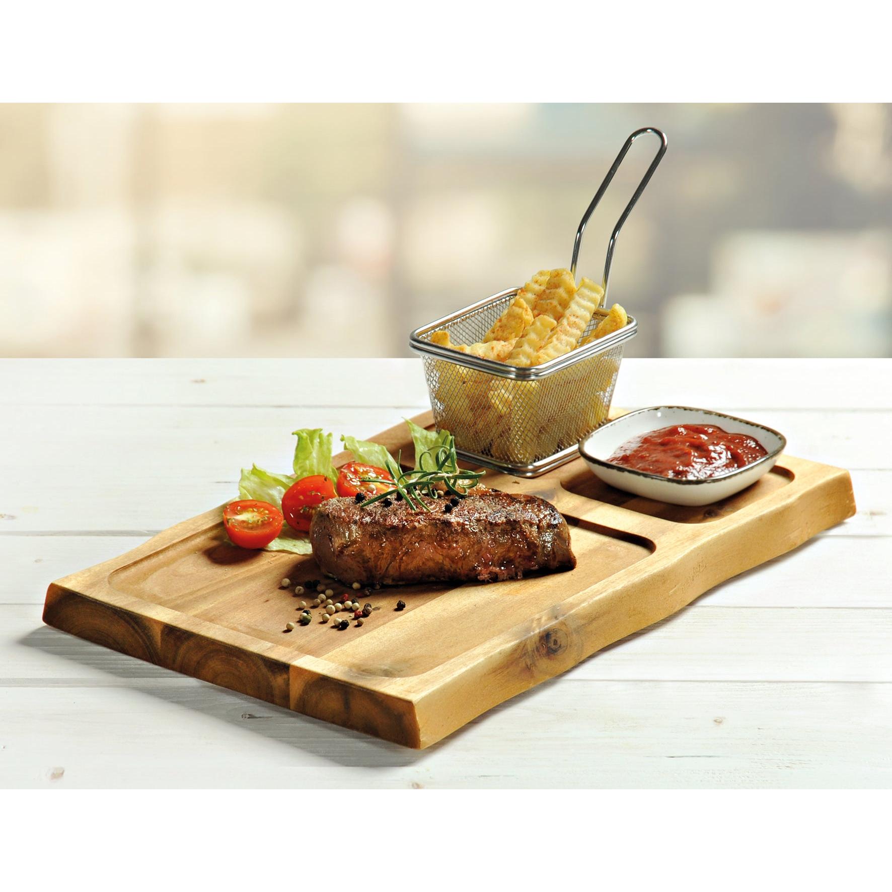 Thumbnail - Kesper Servierbrett, Schneidebrett, Braun