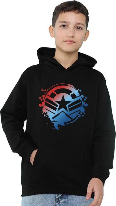Produktbild Captain America Kapuzenpullover Zum Überziehen (128)