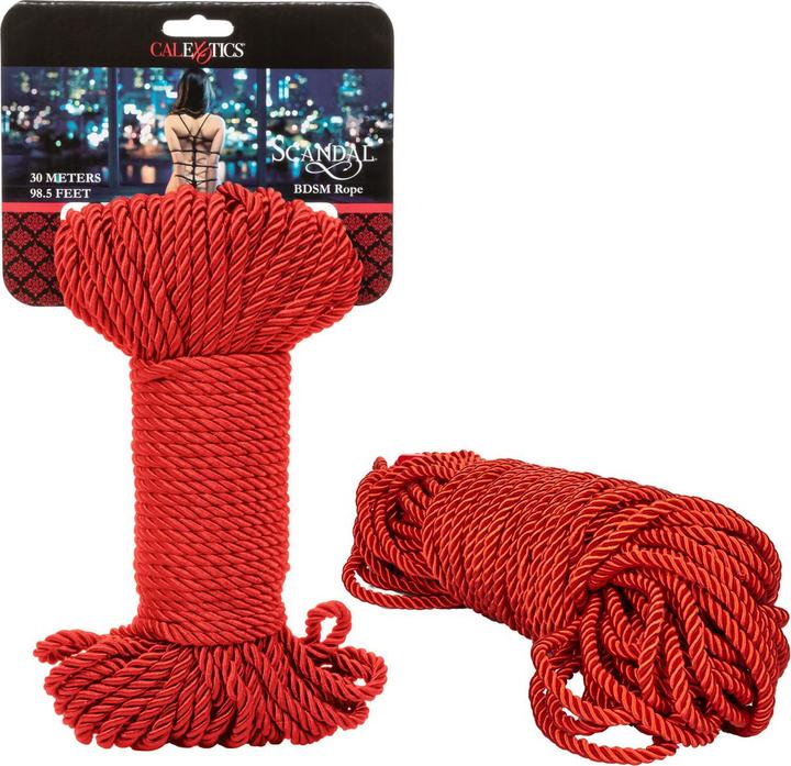 Actual product image CalExotics Scandal BDSM Rope 30M