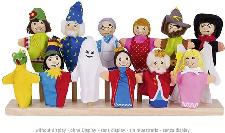 Actual product image Goki Finger puppet set