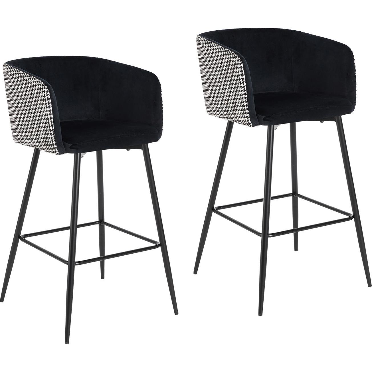 HTI-Living, Barhocker, Barhocker Delray 2er-Set