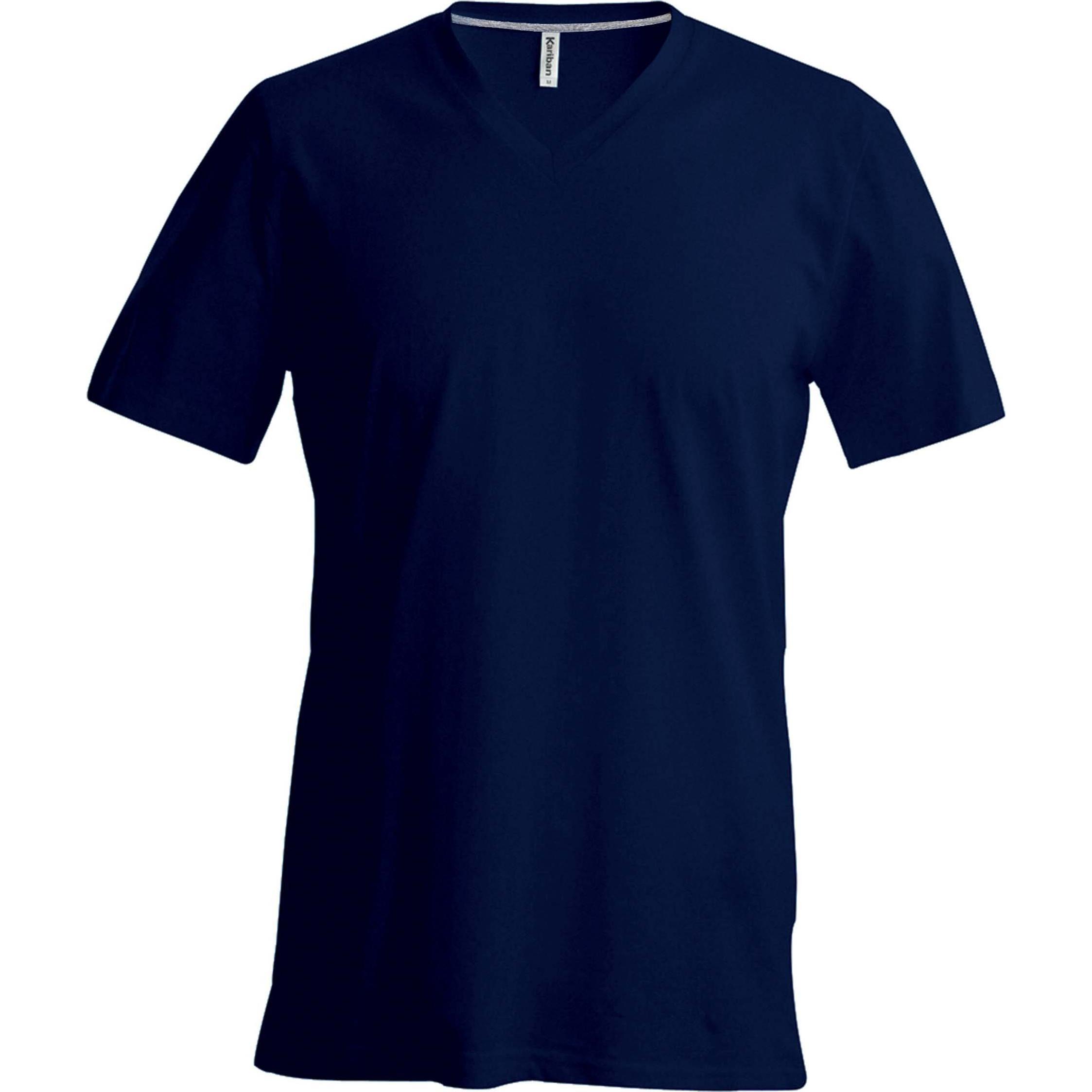Thumbnail - Kariban, Herren, Shirt, Col V, Blau, (M)
