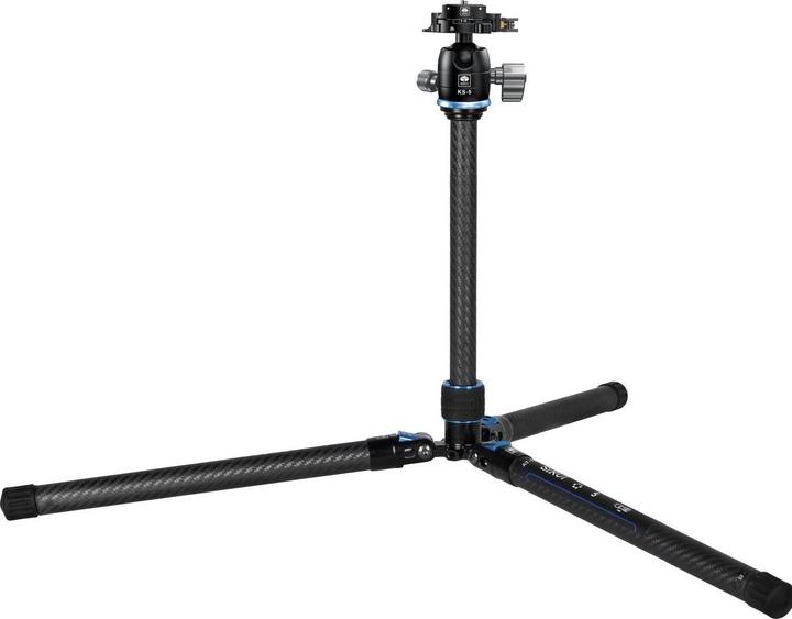 Image du produit Sirui Lightweight Traveller Tripod AT125+KS-5 (SI-AT125+KS5) (Carbone, Métal)