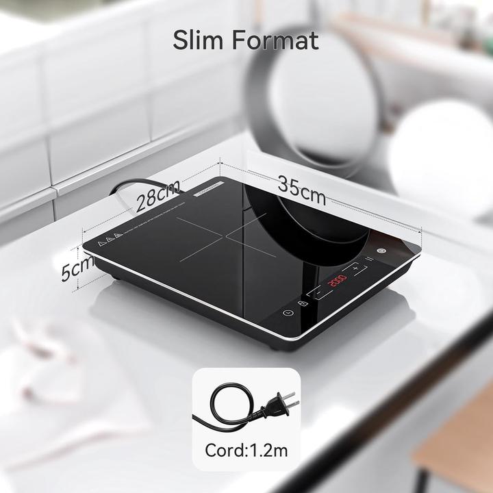 Produktbild Cooknano Induktionskochfeld mit Touch-Display