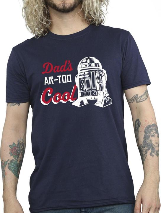 Immagine prodotto Star Wars Dads R2 Cool Maglietta Uomo (4XL)