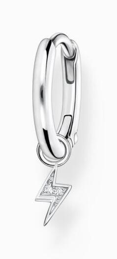 Image du produit Thomas Sabo Créole simple avec pendentif éclair argent (Argent sterling 925)
