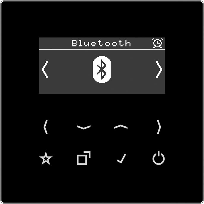 JUNG Smart Radio DABLSBTSW DAB+ m. Bluetooth (UKW, DAB+, Bluetooth, WLAN)