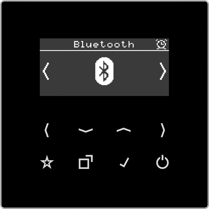 Produktbild JUNG Smart Radio DABLSBTSW DAB+ m. Bluetooth (UKW, DAB+, Bluetooth, WLAN)
