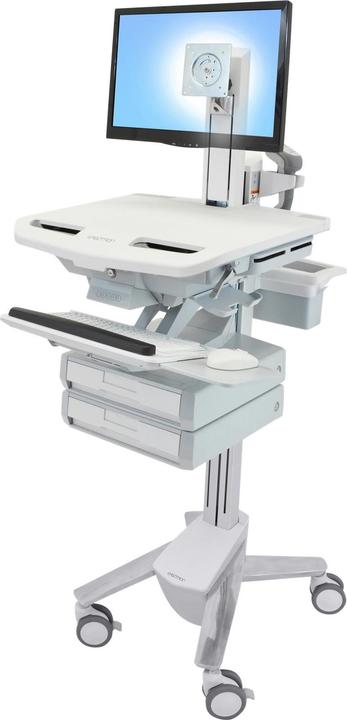 Ergotron Trolley voor LCD-scherm / toetsenbord / muis / CPU / notebook / scanner (open archi