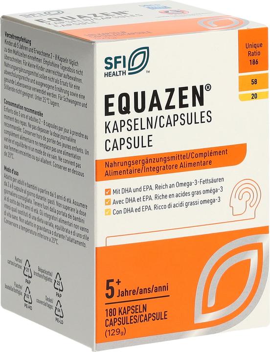 Immagine prodotto Equazen IQ Equazen Capsule/Capsule/Capsule Ds 180 pezzi (180 Pezzo/i, Pillole, 182 g)