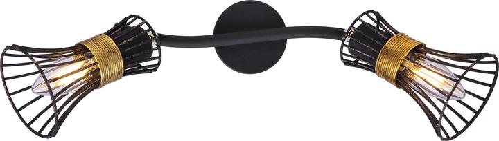 Immagine prodotto Globo Plafoniera nera 2xE14 (E14)