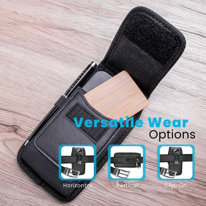 Produktbild Cadorabo Universale Schutzhülle für Asus ZenFone 4 Selfie PRO Tasche mit Gürtelclip (Asus Zenfone 4 Selfie Pro)