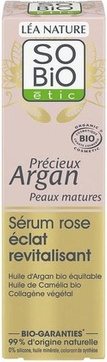 Markenlos Lea Nature So Bio Etic Precious Argan Serum Rose Radiance Revitalizing Organic 30ml (30 ml)