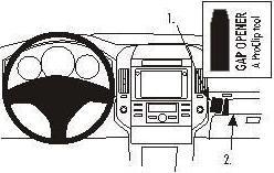 Immagine prodotto Brodit 853478 Supporto auto Toyota Corolla Verso