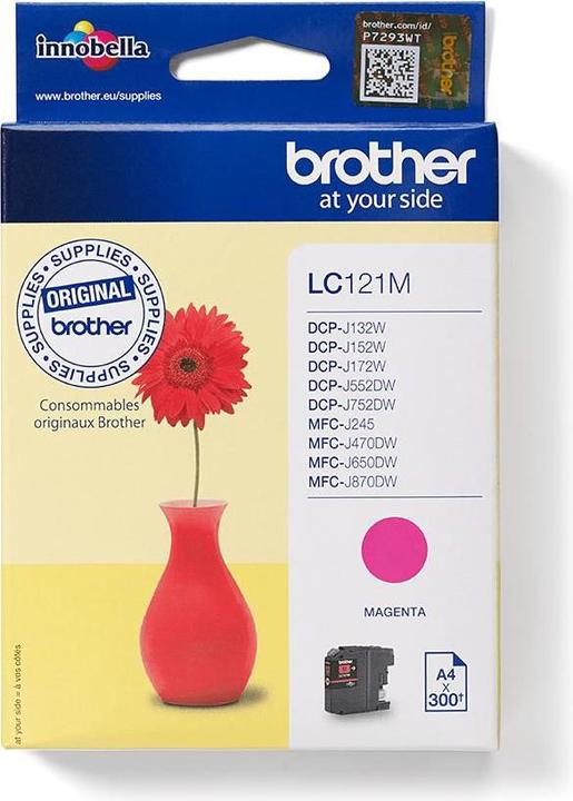 Actual product image Brother Lc-121m (M)
