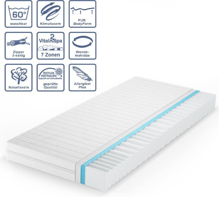 Actual product image VitaliSpa Foamy (100 x 200 cm, Foam core)
