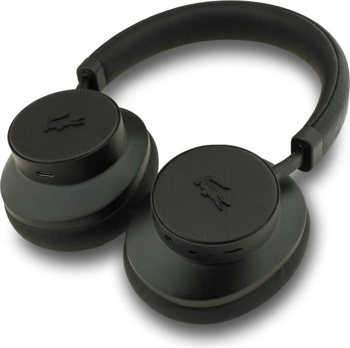 Productafbeelding Lacoste Headphones on-ear Nomogramme LH02 Hybrid ANC Bluetooth black (ANC, 72 h, Draadloze)