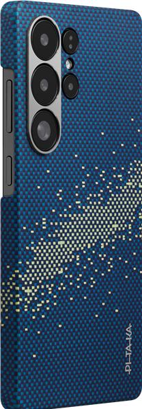 Immagine prodotto Pitaka Magsafe Backcover aus echtem Aramid Milky Way Galaxy (Samsung Galaxy S25 Ultra)
