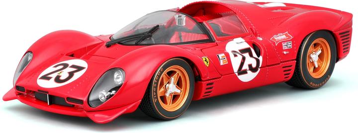 Image du produit Bburago Kit Ferrari Racing 330 P4 Daytona 1/24 rouge