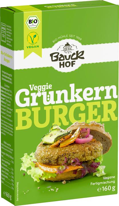 Bauckhof Bio Demeter Burger Grünkern 160 g (160 g)