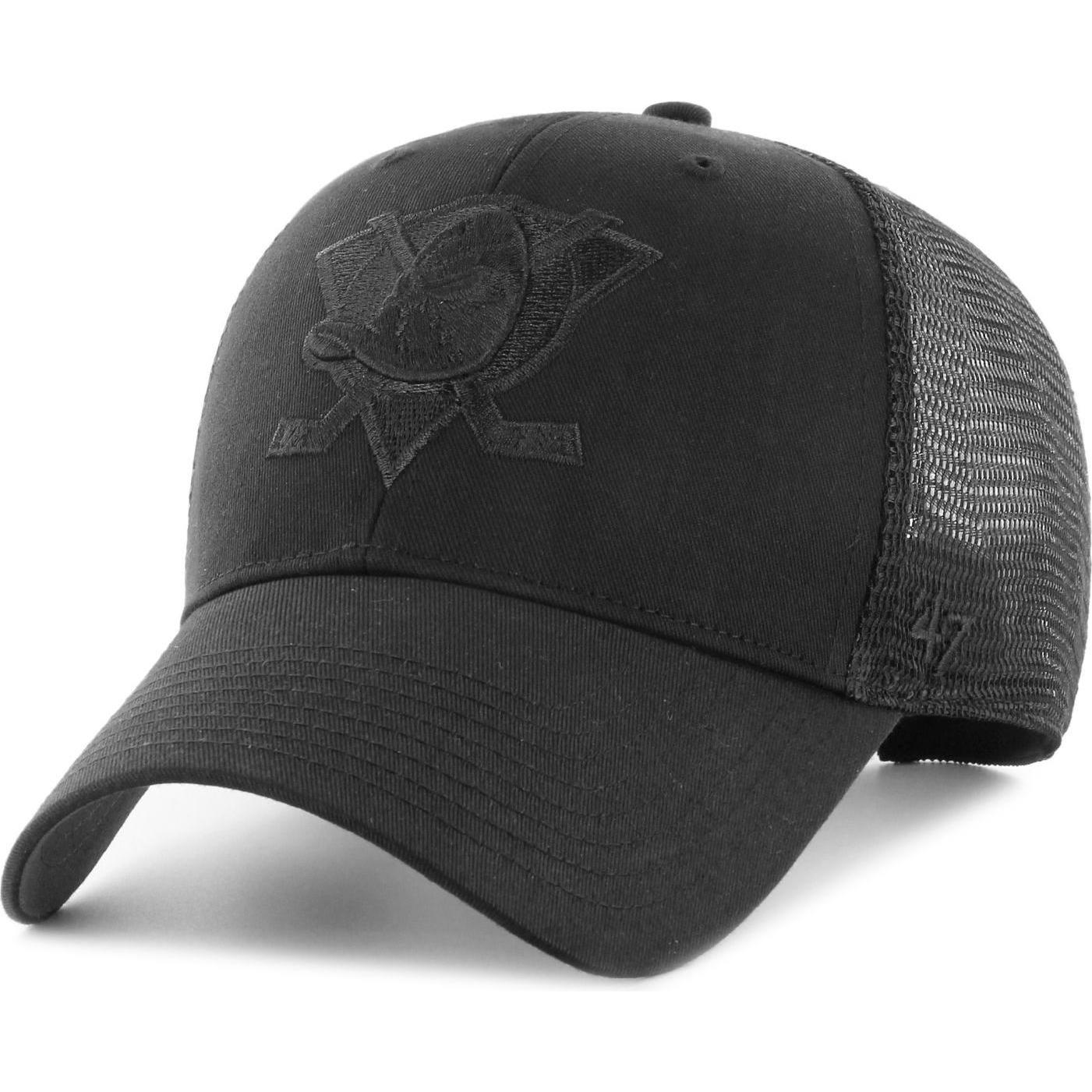 47 Brand, Herren, Cap, Adjustable Cap - Branson Anaheim Ducks Schwarz, Schwarz