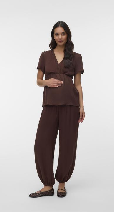 Immagine prodotto Mamalicious Normal geschnitten V-Ausschnitt Top Bluse (M)