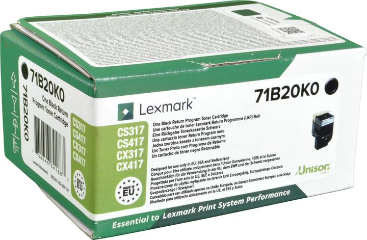 Produktbild Lexmark 71b20k0 (BK)