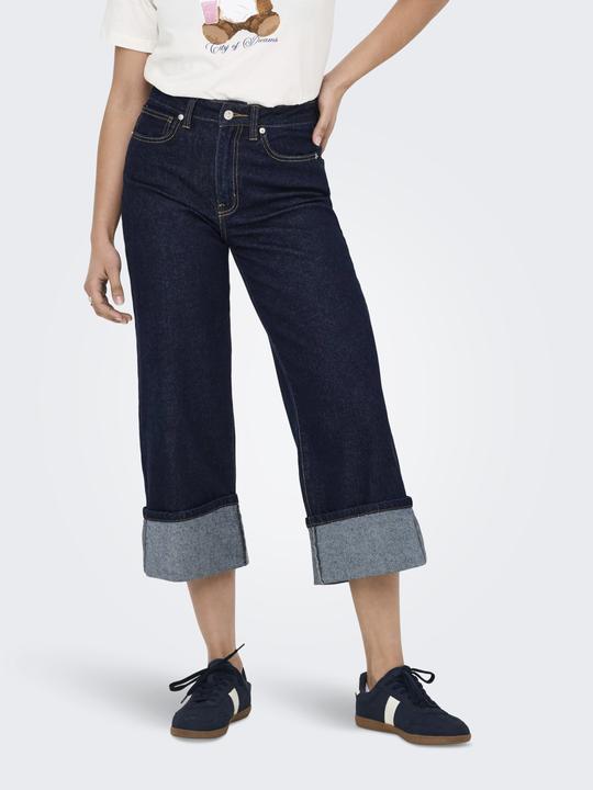 Actual product image Only ONLMADISON Hohe Taille Weiter Beinschnitt Jeans Jeans mit weitem Bein (W25/L32)