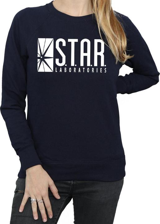 Actual product image Womens/Ladies The Flash STAR Labs Sweatshirt (XL)