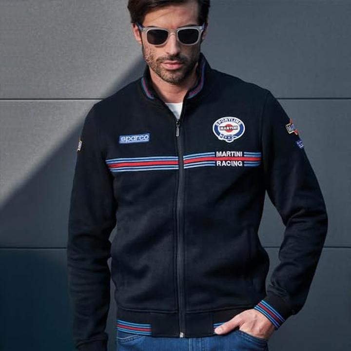 Immagine prodotto Sparco Felpa Martini Racing con zip intera (XL)