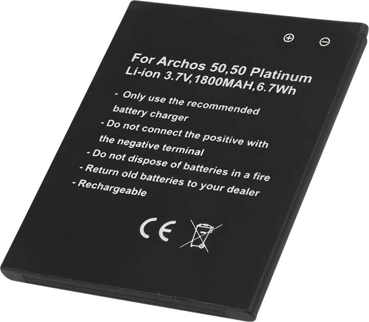 Produktbild Avizar Archos 50 Platinum Akku 3.7V 1800mAh