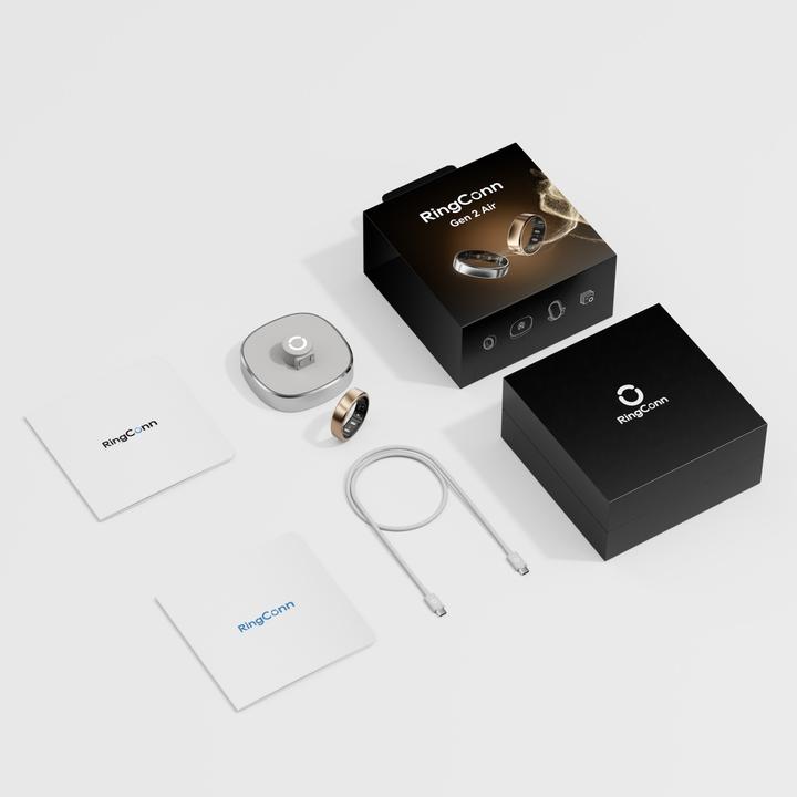 Produktbild RingConn Smart Ring Gen 2 Air (6, Gold)