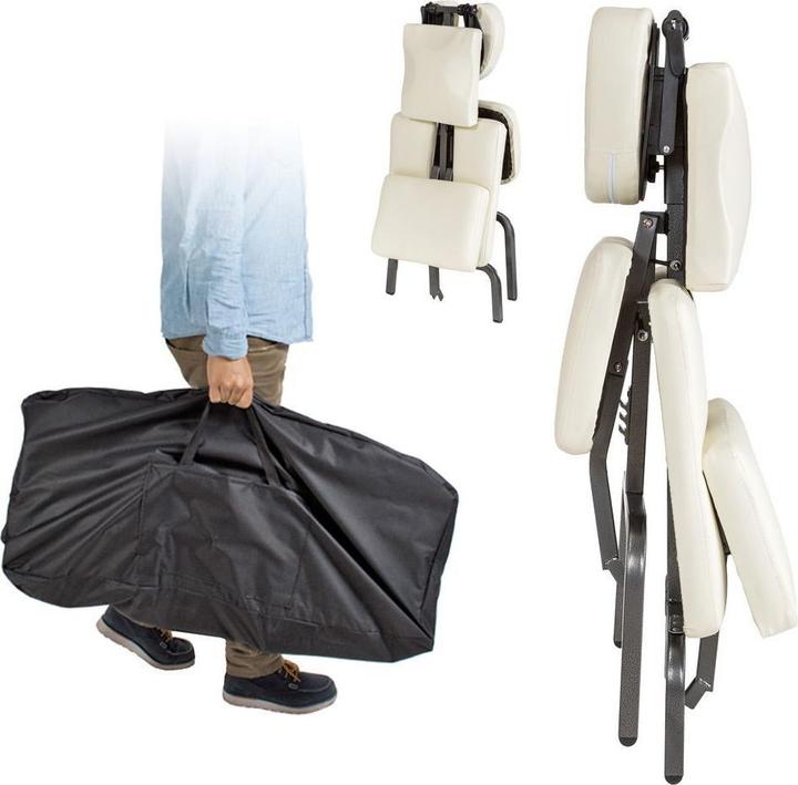Actual product image tectake Massage chair