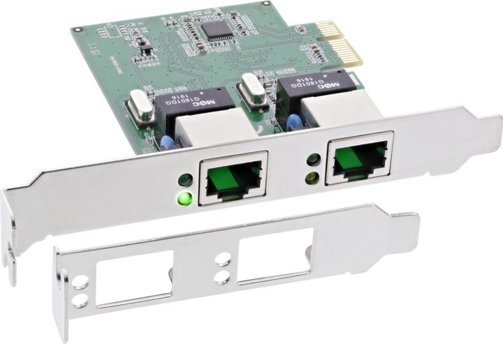 InLine Doppia scheda di rete Gigabit (Mini PCI Express)