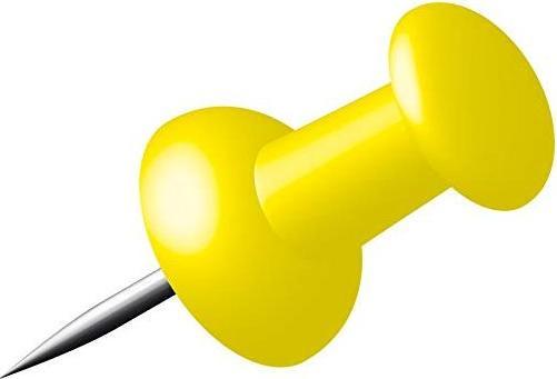 Image du produit Alco Aiguilles pour pinwand jaune