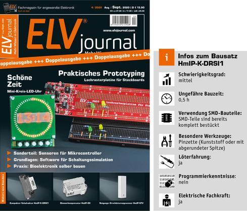 Produktbild ELV Homematic IP Bausatz Schaltaktor für (Schaltaktor)