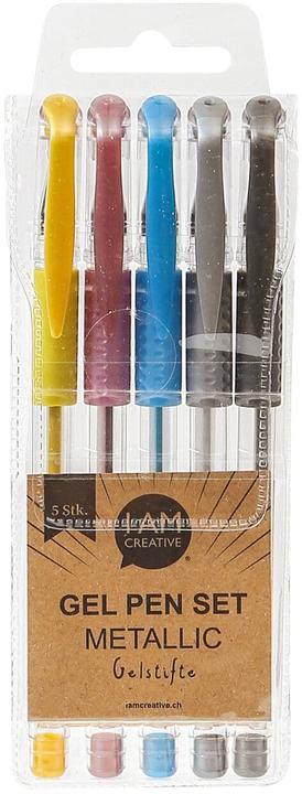 I Am Creative Gel pen set metallic, 5 pcs. (5x)
