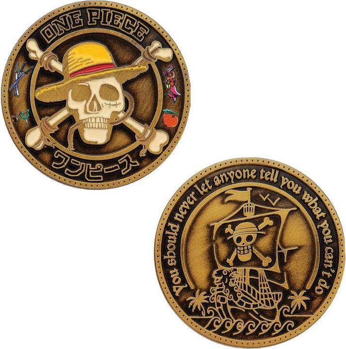 Actual product image Fanattik One Piece collector coin 4 cm