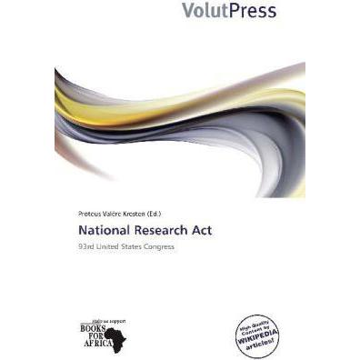 National Research Act, Fachbücher von Proteus Valère Kresten