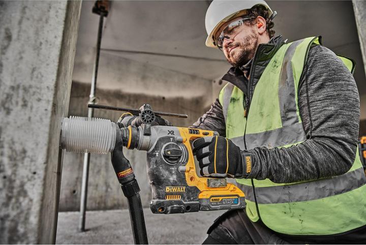Produktbild DeWalt 18V SDS-plus Akku Kombihammer mit 2x 5Ah Powerstack Akku (Bohrhammer)