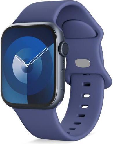 Produktbild Epico SILICONE BAND APPLE WATCH 42/44/45 BLUE (Silikon)
