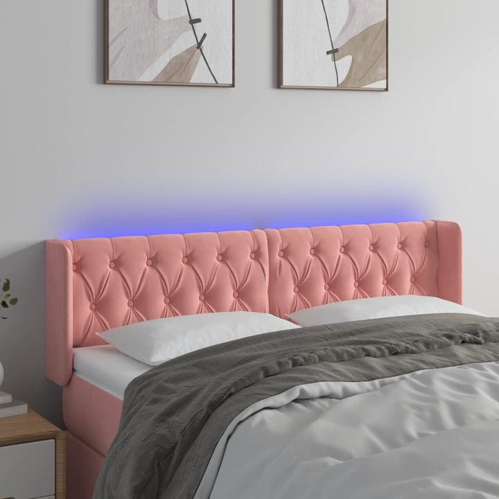 Actual product image vidaXL LED Kopfteil (163 x 16 x 88 cm)